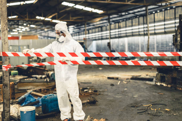 Professional Unattended Death Cleanup technician working in South Hackensack, NJ